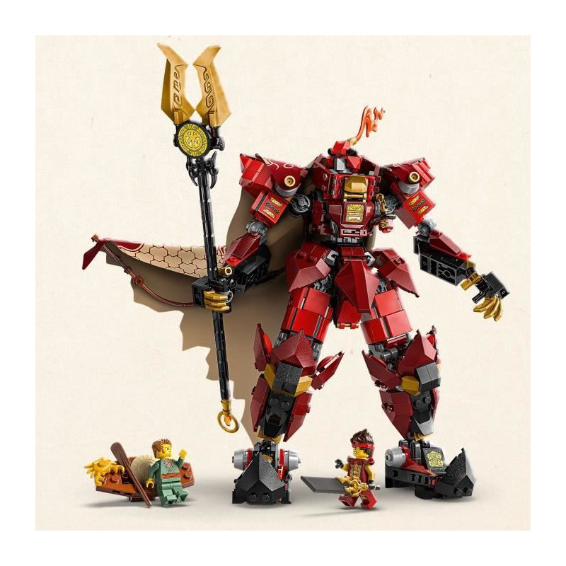 LEGO NINJAGO 71846 Fire Knight Mech - Construction Set for Boys 14 Yea