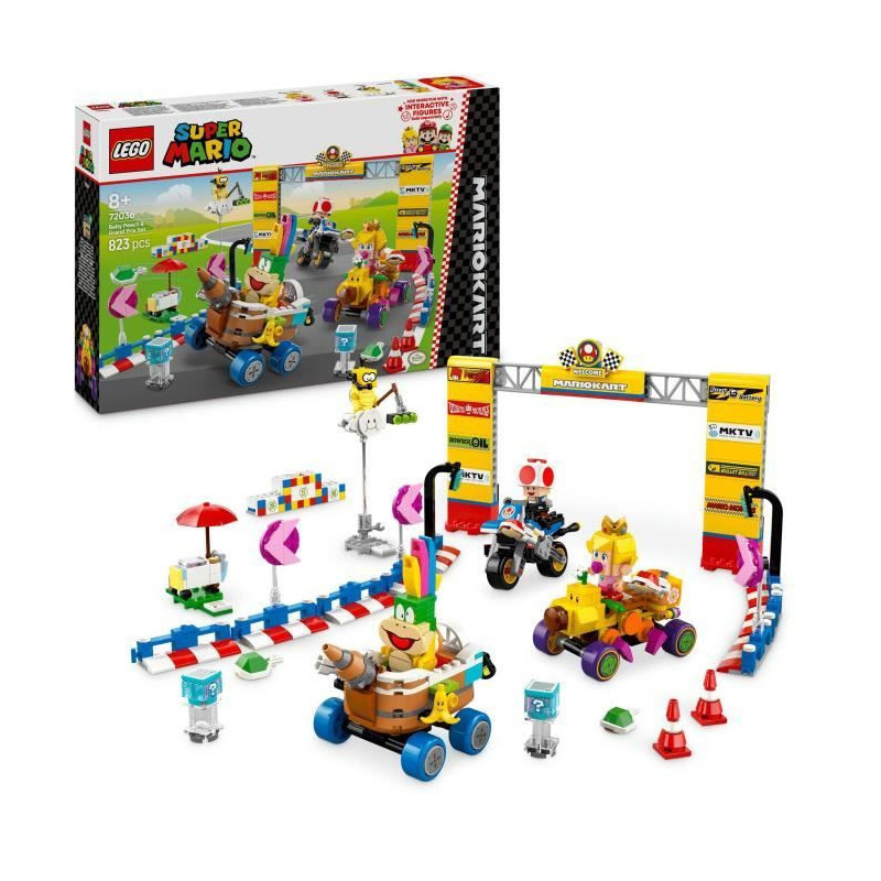 LEGO Super Mario 72036 Mario Kart – Baby Peach & Grand Prix Pack –