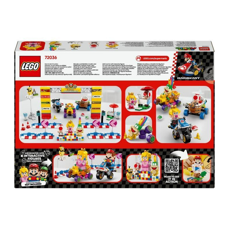 LEGO Super Mario 72036 Mario Kart – Baby Peach & Grand Prix Pack –