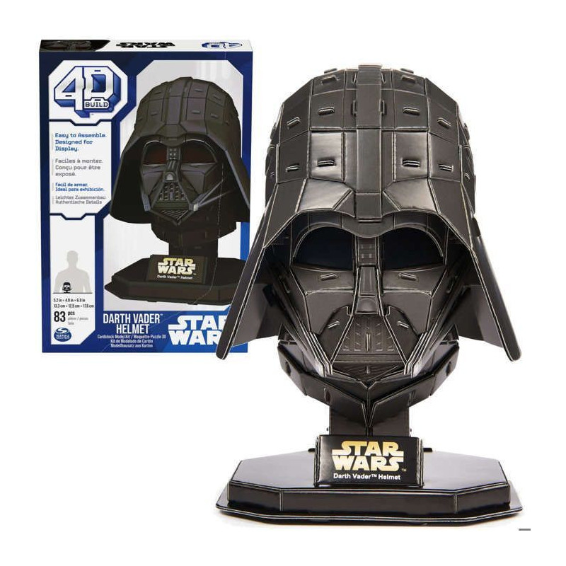 Spin Master Puzzle 4D Build Star Wars Star Wars Darth Vader Helmet 3D