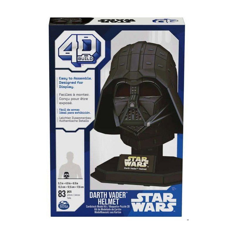Spin Master Puzzle 4D Build Star Wars Star Wars Darth Vader Helmet 3D