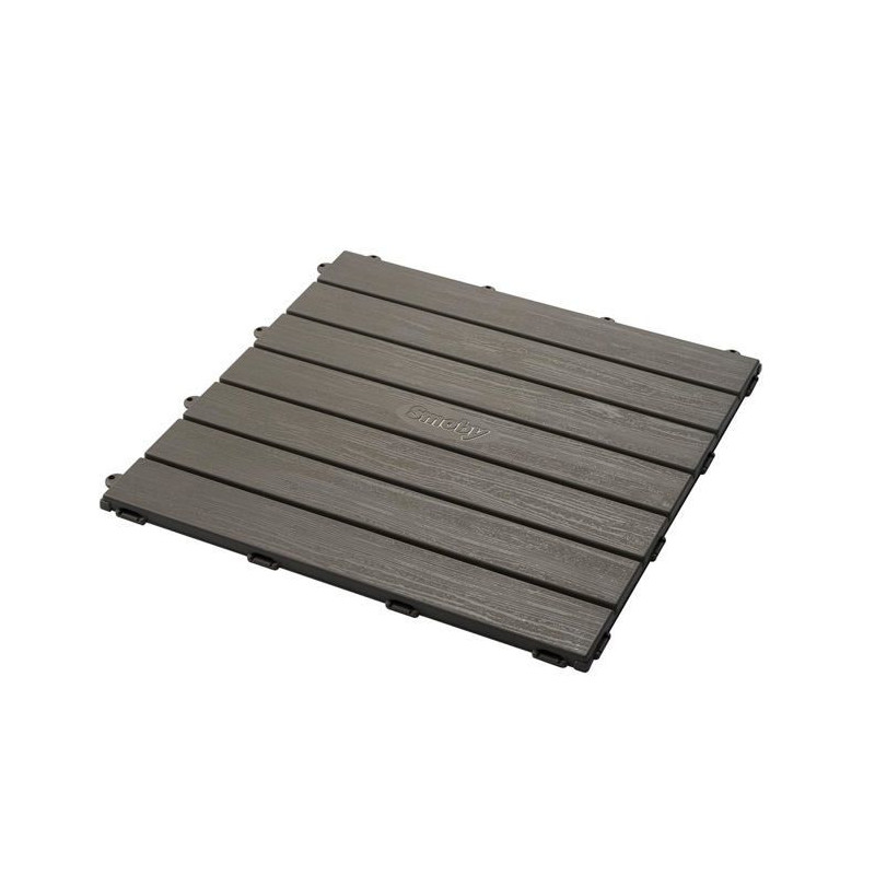 Smoby - Set of 6 tiles - House Flooring - 45x45cm - Wood textured effe