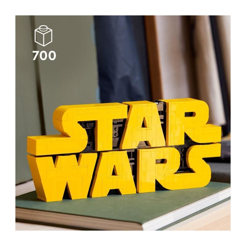 LEGO Star Wars 75407 Star Wars Brick Logo - Adult Building Set - Decor