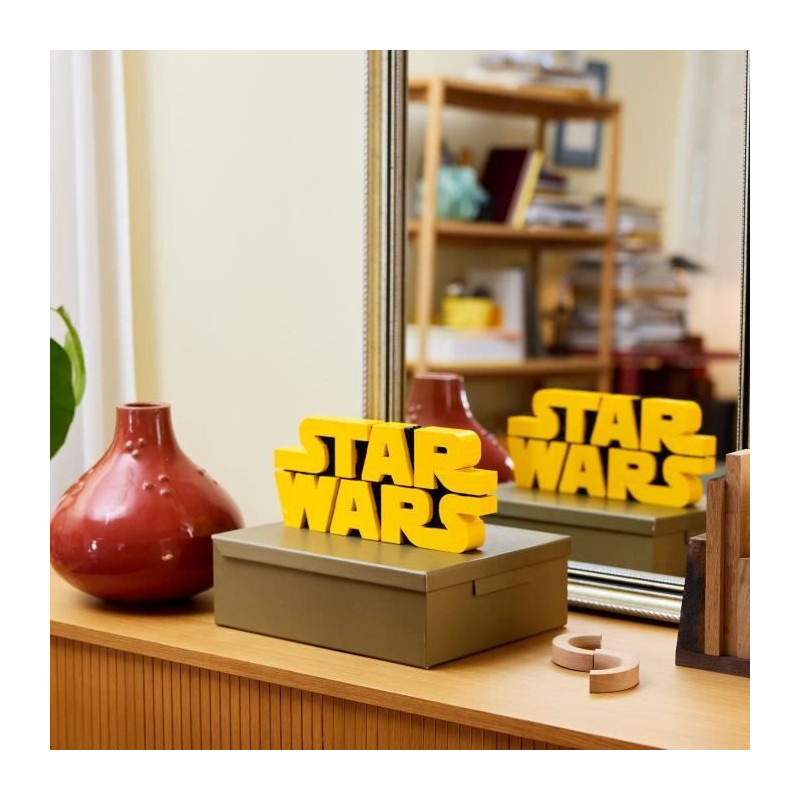 LEGO Star Wars 75407 Star Wars Brick Logo - Adult Building Set - Decor