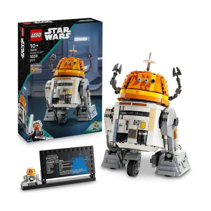 LEGO Star Wars 75416 Ahsoka the Astro-Mech Droid Chopper (C1-10P), Bui