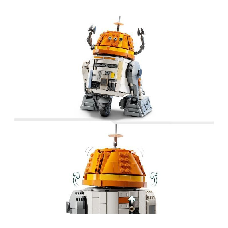 LEGO Star Wars 75416 Ahsoka the Astro-Mech Droid Chopper (C1-10P), Bui
