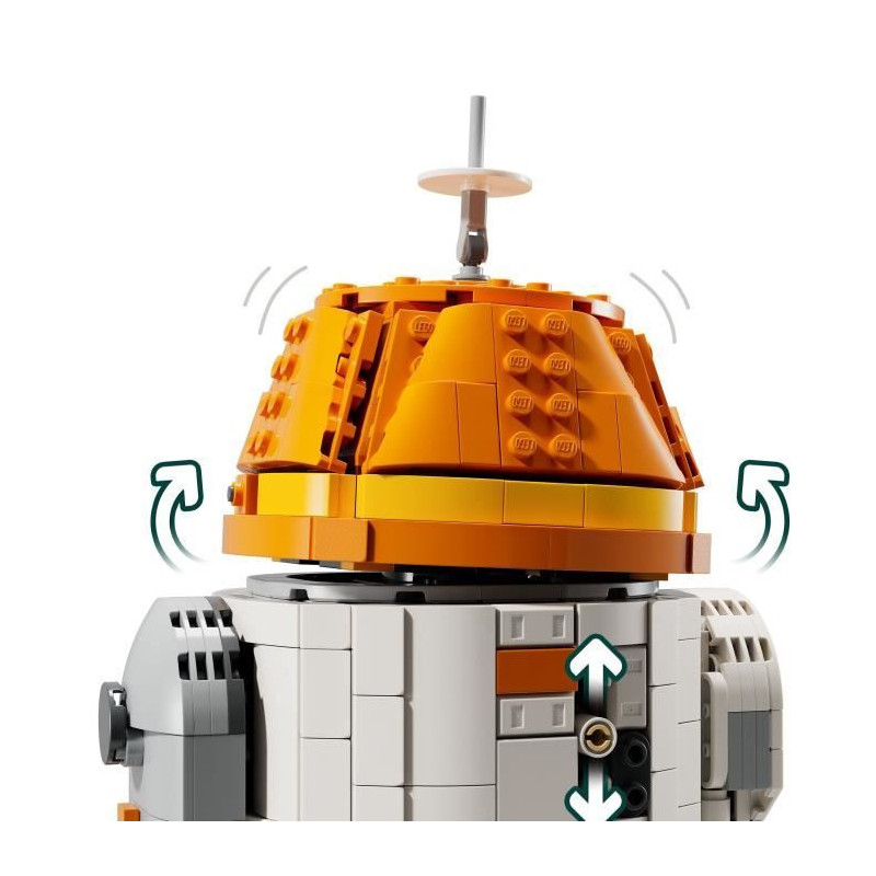 LEGO Star Wars 75416 Ahsoka the Astro-Mech Droid Chopper (C1-10P), Bui