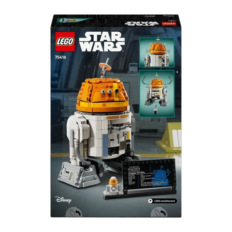 LEGO Star Wars 75416 Ahsoka the Astro-Mech Droid Chopper (C1-10P), Bui