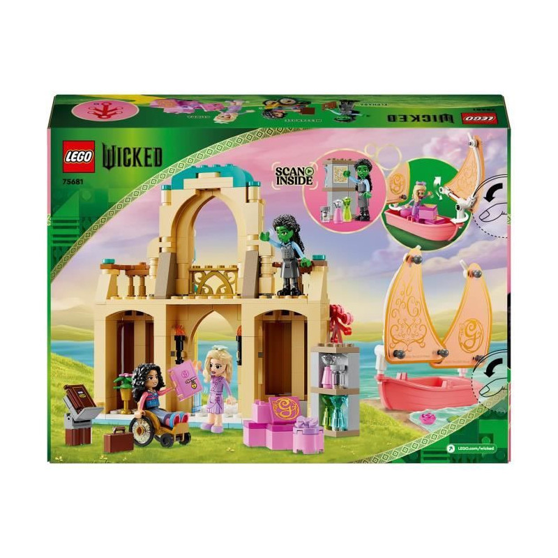 LEGO Wicked 75681 Glinda, Elphaba and Nessarose at Shiz University - M