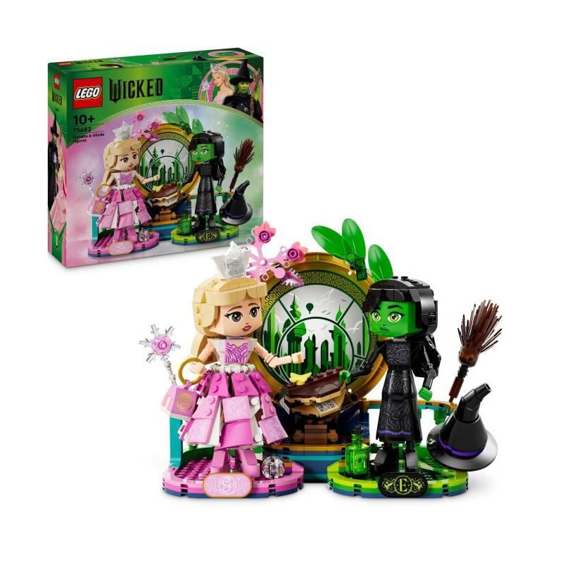 LEGO Wicked 75682 Elphaba and Glinda Minifigures - Birthday Gift Idea