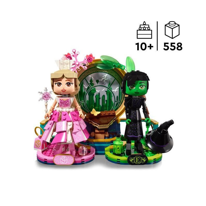 LEGO Wicked 75682 Elphaba and Glinda Minifigures - Birthday Gift Idea