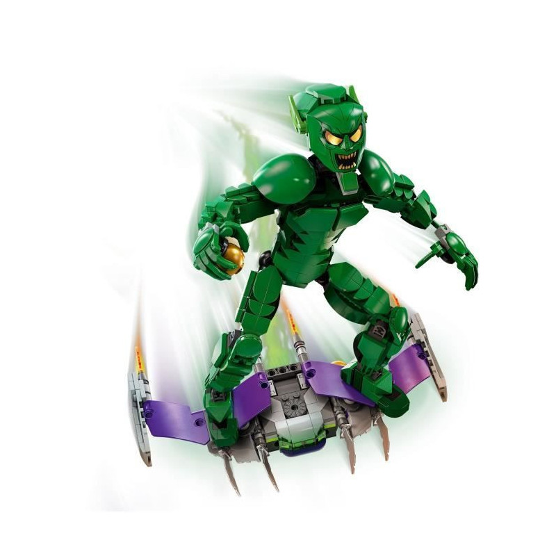 LEGO Marvel 76284 Green Goblin Buildable Minifigure Superhero Toy for