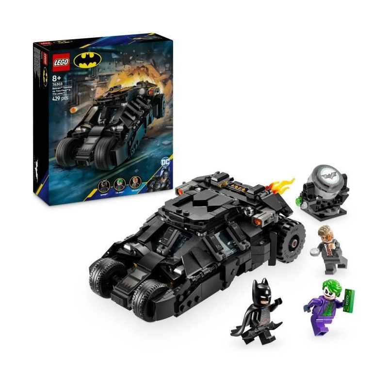 LEGO DC Batman 76303 Batman's Batmobile Tumbler vs. Two-Face & The Jok