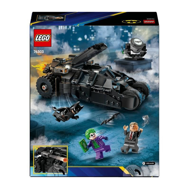 LEGO DC Batman 76303 Batman's Batmobile Tumbler vs. Two-Face & The Jok