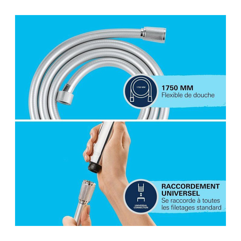 Shower hose - shower holder - shower head Grohe - 27506001