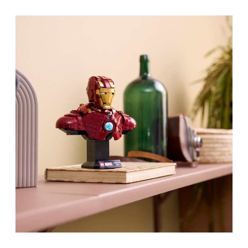 LEGO | Marvel 76327 Iron Man Bust MK4 - Adult Building Set - Gift Idea