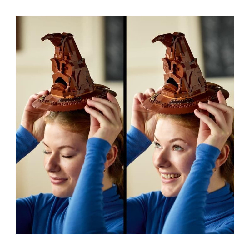 LEGO Harry Potter 76429 The Sorting Hat that Talks, Gift Idea, Hogwart