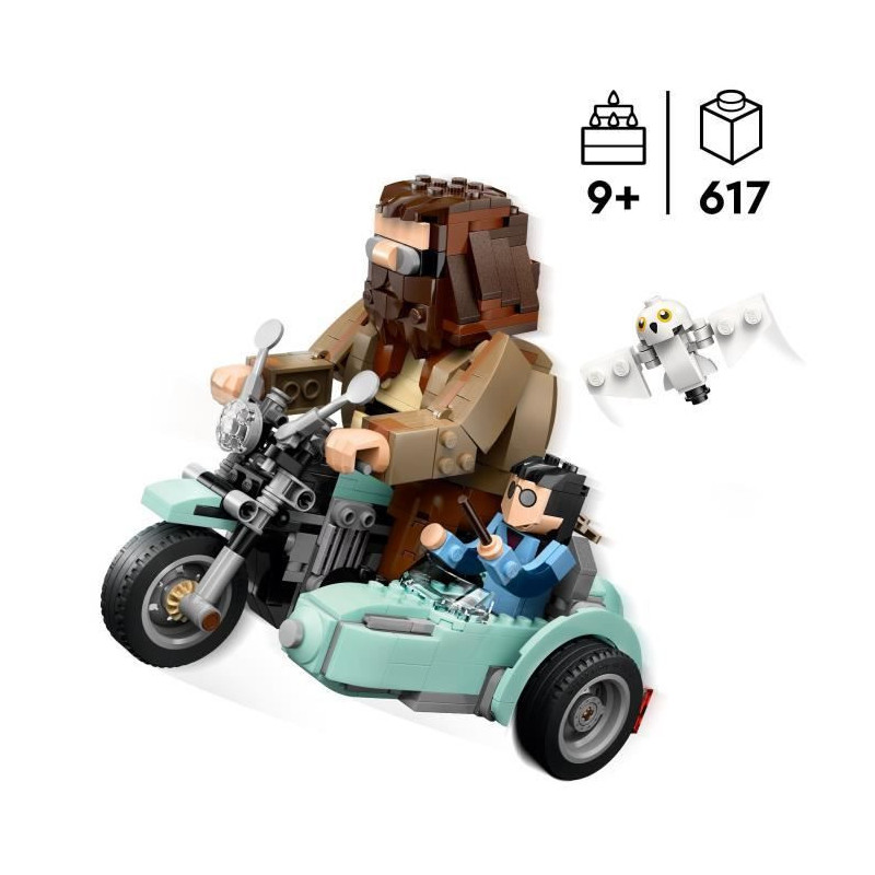 LEGO Harry Potter 76443 Hagrid and Harry's Motorbike Ride - Building G