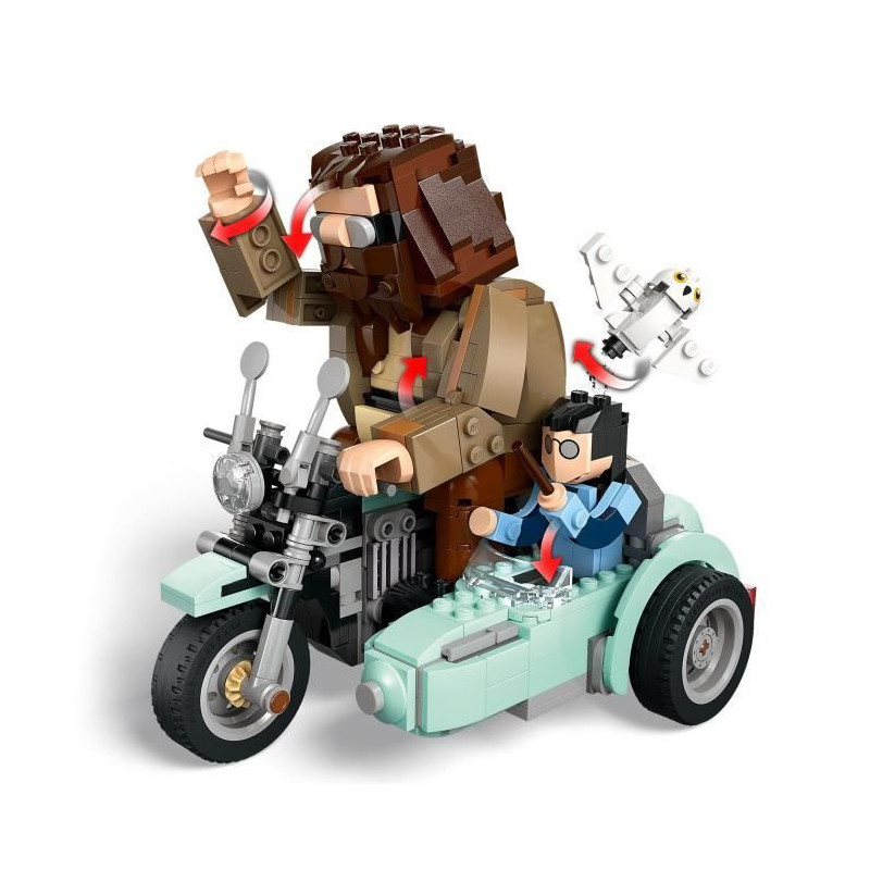LEGO Harry Potter 76443 Hagrid and Harry's Motorbike Ride - Building G