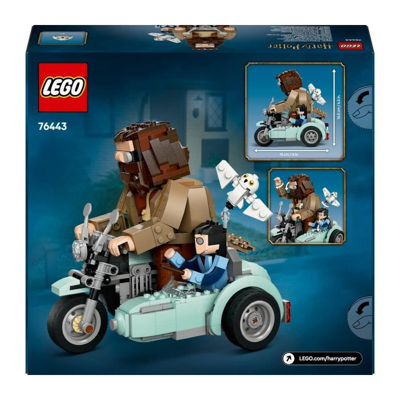 LEGO Harry Potter 76443 Hagrid and Harry's Motorbike Ride - Building G
