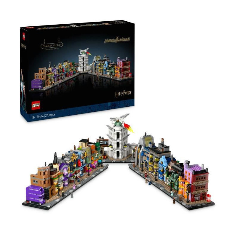 LEGO Harry Potter 76444 Diagon Alley Magical Shops - Set for Adults