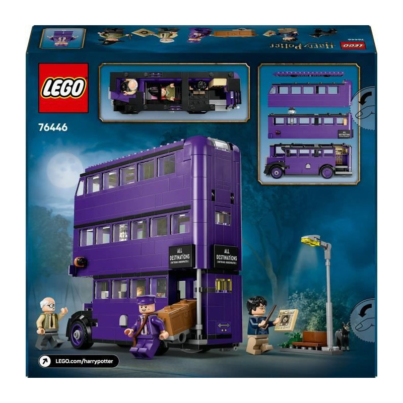 LEGO Harry Potter 76446 Knight Bus Adventure - Building Set for Kids A