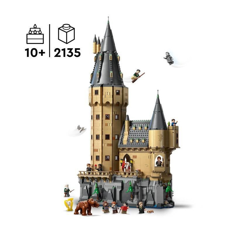 LEGO Harry Potter 76454 Hogwarts Castle: The Main Tower - Game for Boy