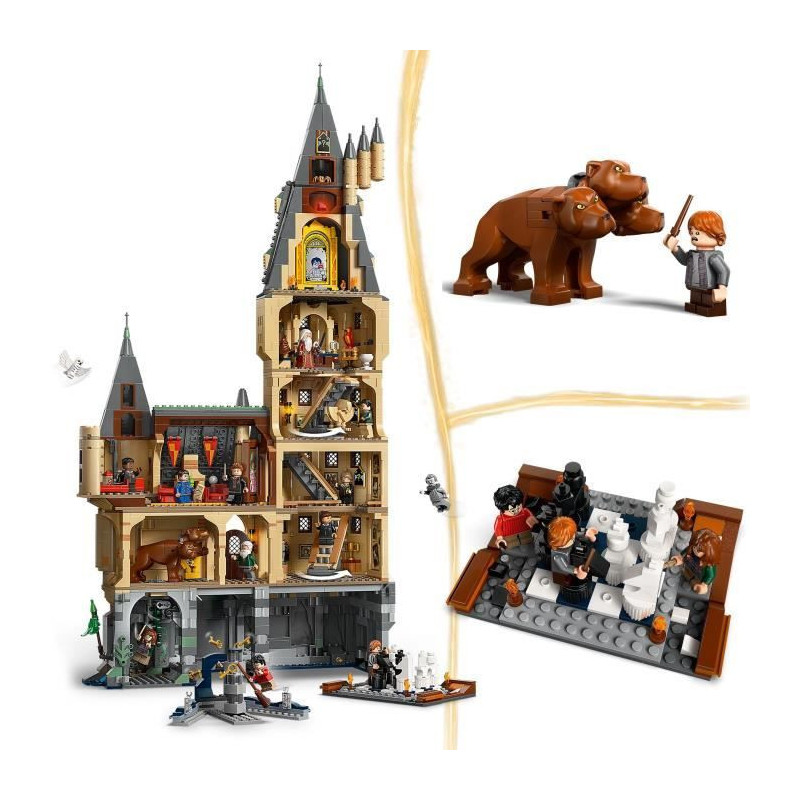 LEGO Harry Potter 76454 Hogwarts Castle: The Main Tower - Game for Boy