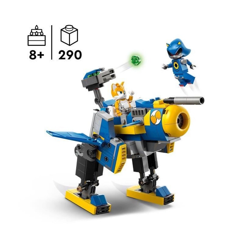 LEGO Sonic the Hedgehog 77002 Cyclone vs. Metal Sonic - Toy for Boys A