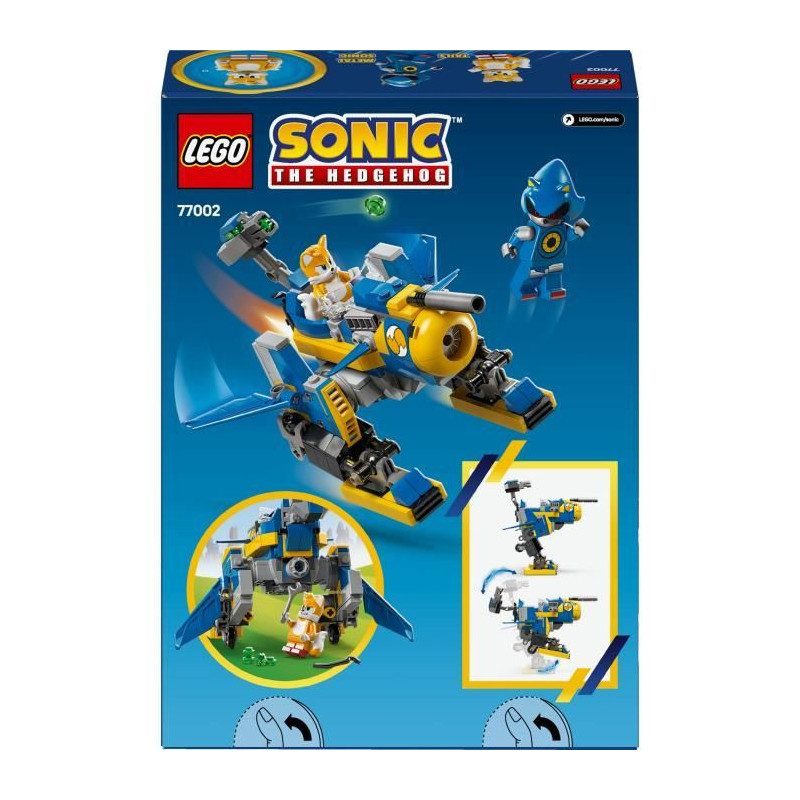 LEGO Sonic the Hedgehog 77002 Cyclone vs. Metal Sonic - Toy for Boys A