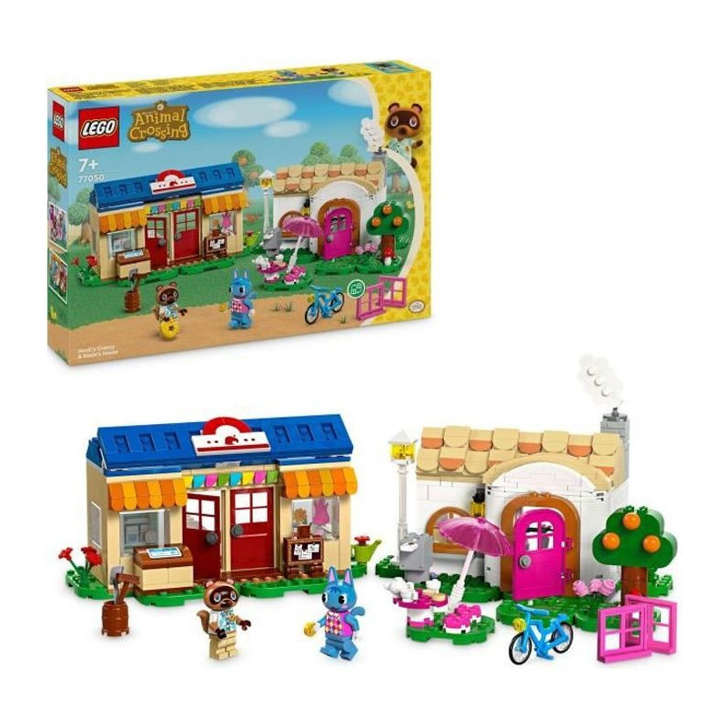 LEGO Animal Crossing 77050 Nook's Shop & Rosie's House Creative Buildi