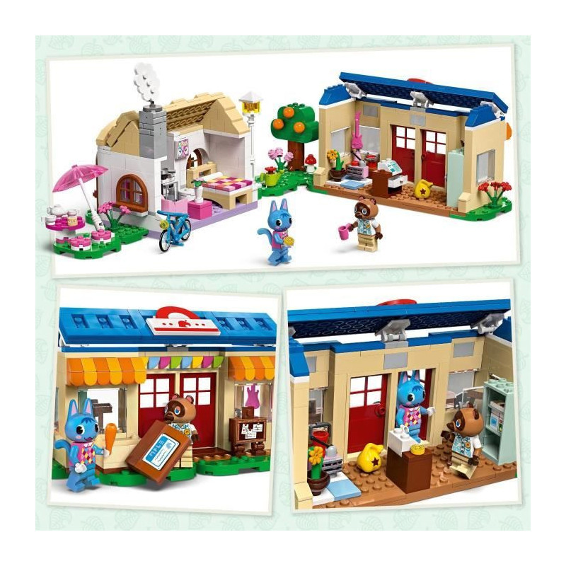 LEGO Animal Crossing 77050 Nook's Shop & Rosie's House Creative Buildi