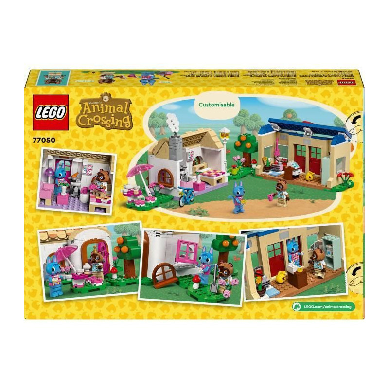 LEGO Animal Crossing 77050 Nook's Shop & Rosie's House Creative Buildi