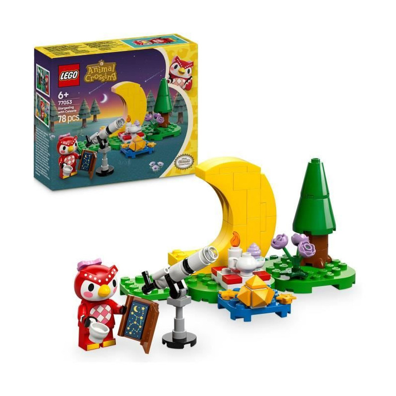 LEGO Animal Crossing 77053 Stargazing with Celestial - Building Toy