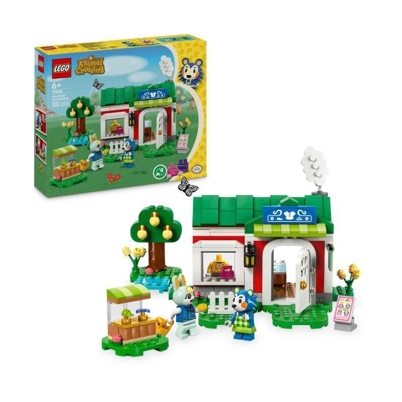 LEGO Animal Crossing 77055 Fairy Fingers Sisters' Clothing Shop - Toy