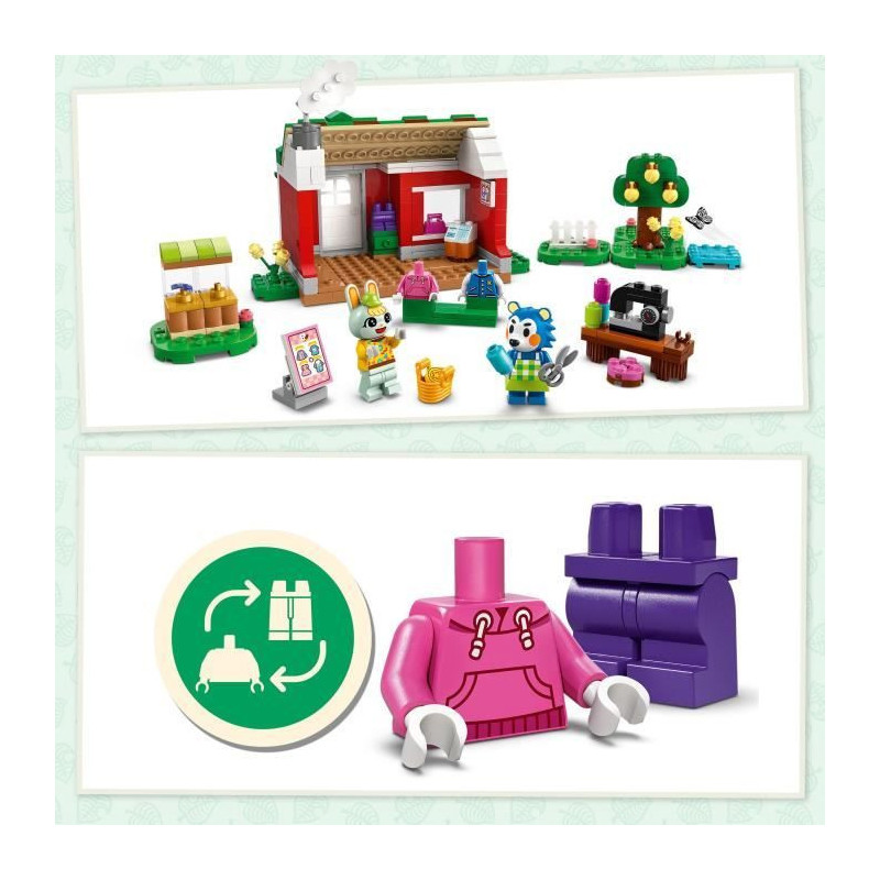LEGO Animal Crossing 77055 Fairy Fingers Sisters' Clothing Shop - Toy