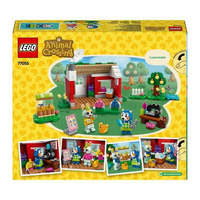 LEGO Animal Crossing 77055 Fairy Fingers Sisters' Clothing Shop - Toy