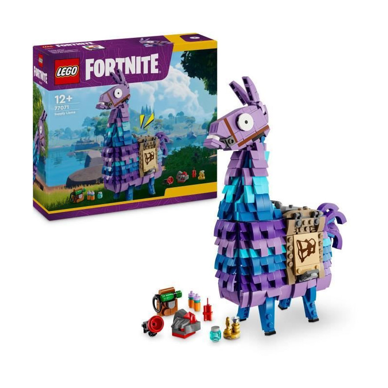 LEGO Fortnite 77071 Supply Llama – Minifigure Inspired by the Video