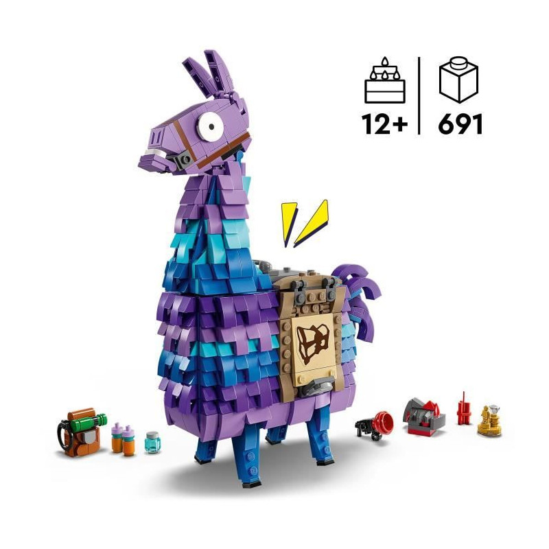 LEGO Fortnite 77071 Supply Llama – Minifigure Inspired by the Video