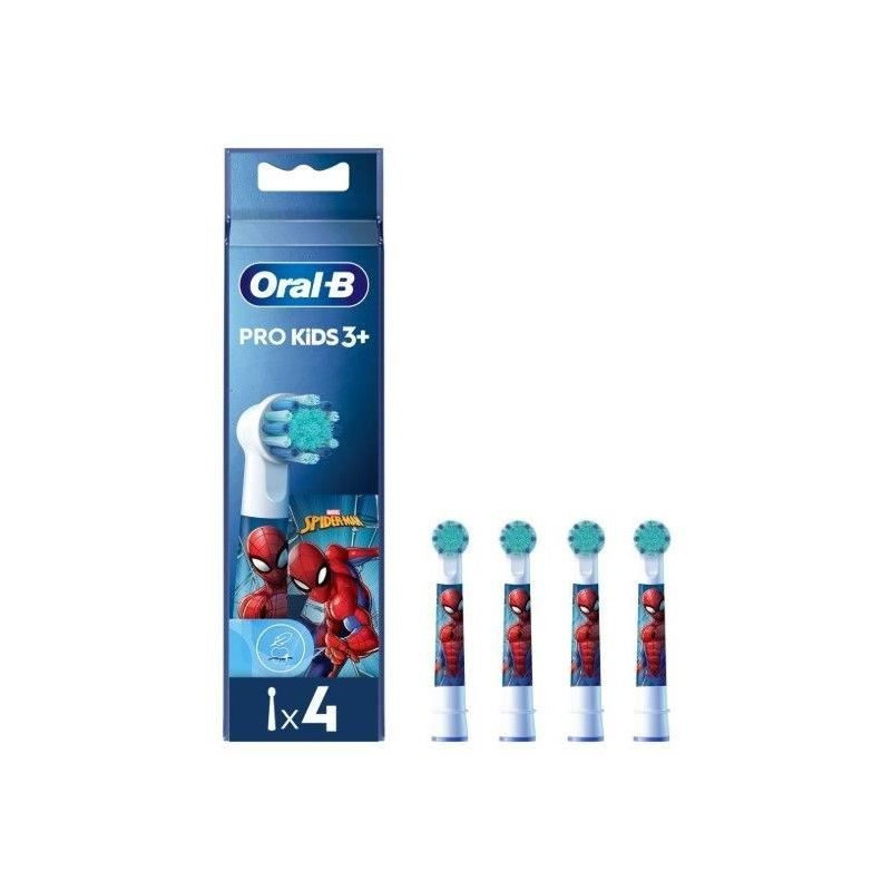 4 brushes - ORAL-B - Spiderman