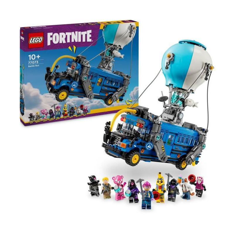 LEGO Fortnite 77073 Battle Bus – Collector’s Building Set Inspired