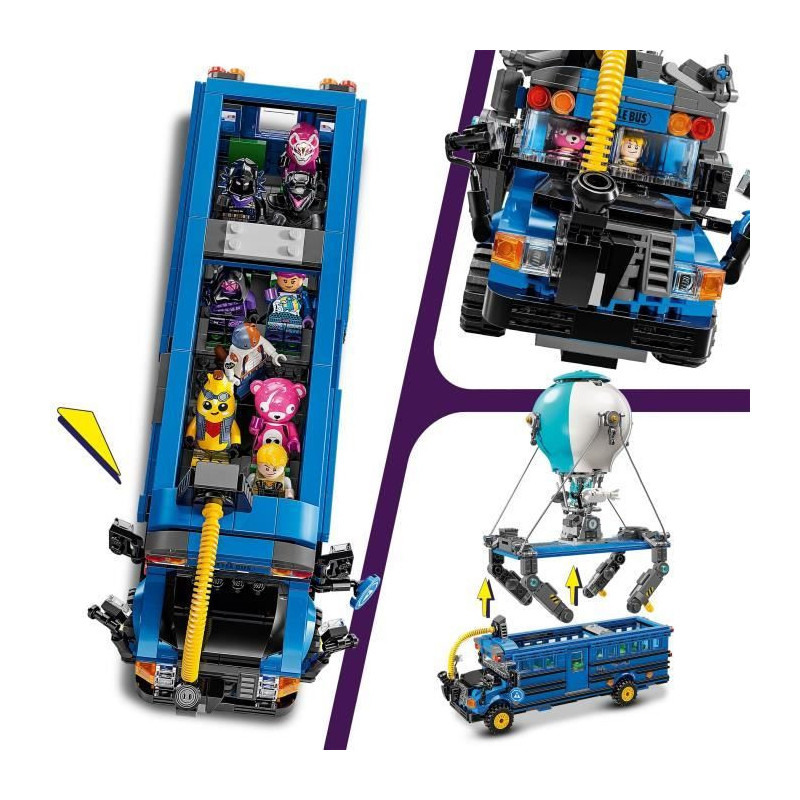 LEGO Fortnite 77073 Battle Bus – Collector’s Building Set Inspired