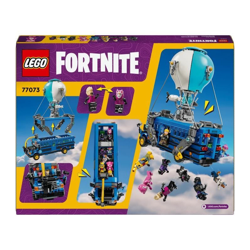 LEGO Fortnite 77073 Battle Bus – Collector’s Building Set Inspired