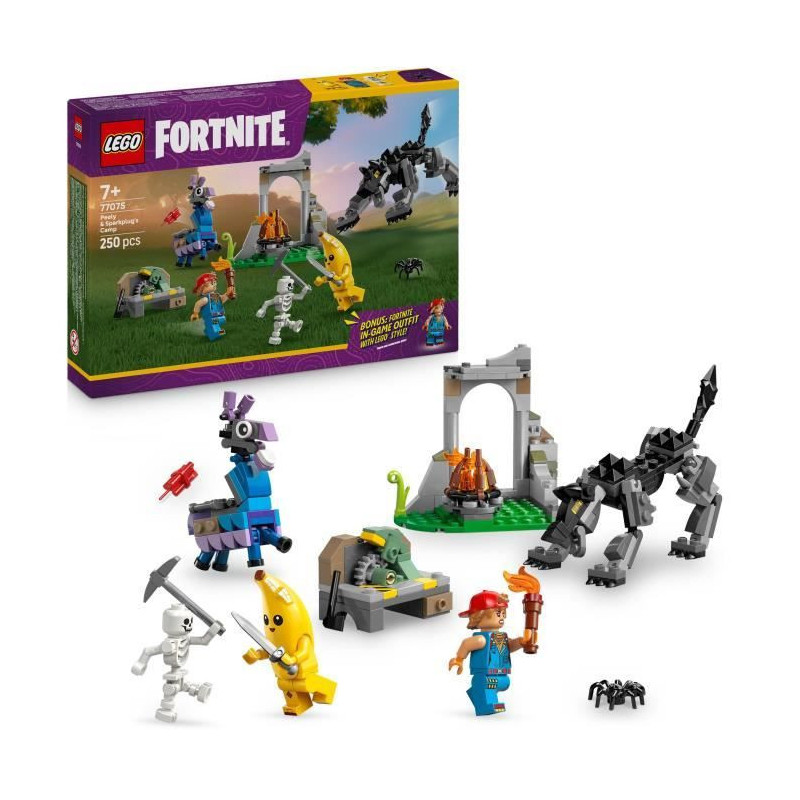 LEGO Fortnite 77075 Banana Camp and Mechanic - Building Set for Boys 7