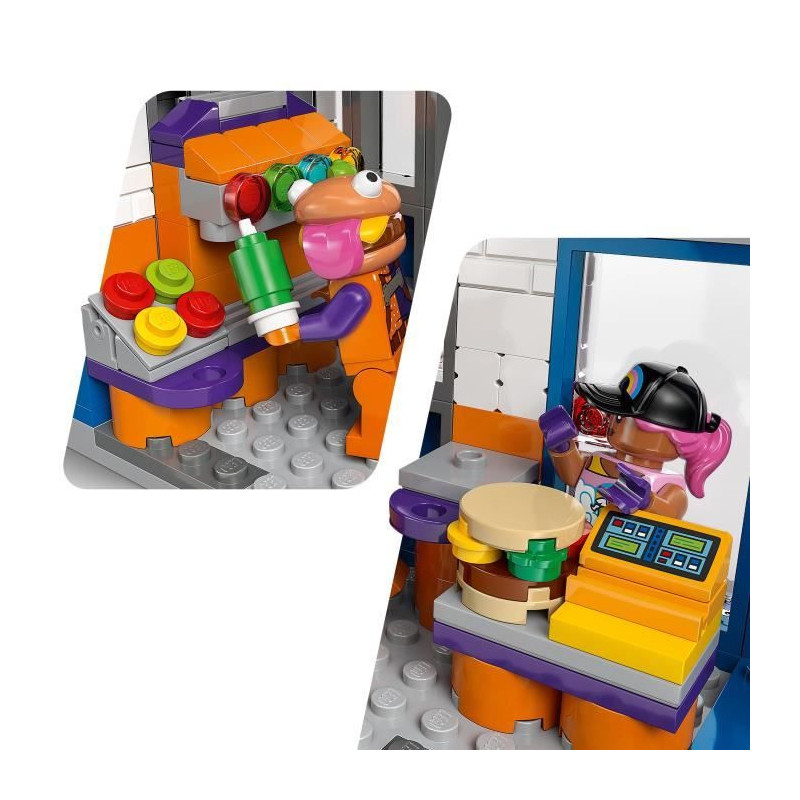 LEGO Fortnite 77076 Durrr Burger Restaurant - Building Set for Boys Ag