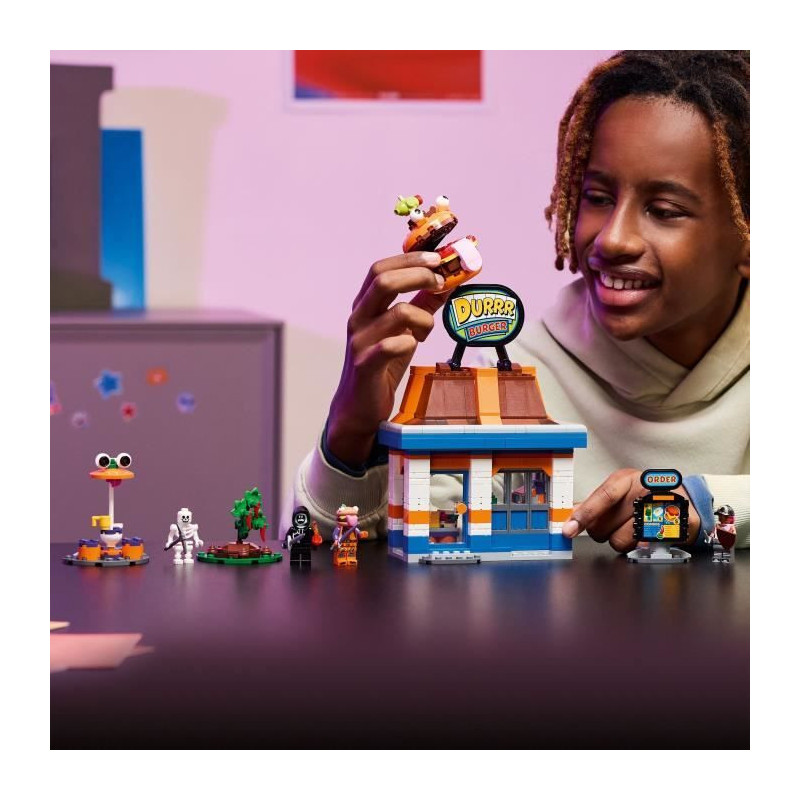 LEGO Fortnite 77076 Durrr Burger Restaurant - Building Set for Boys Ag