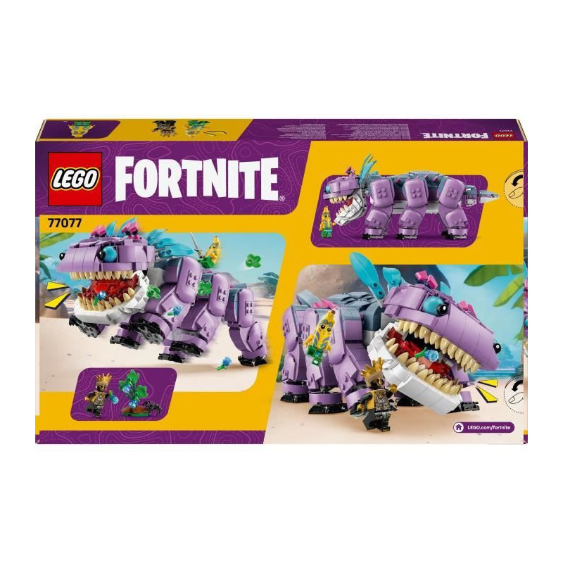 LEGO Fortnite 77077 Klombo - Building Set for Boys Ages 10 - Dino Figu
