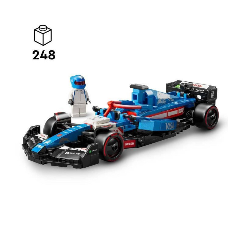 LEGO Speed Champions 77246 F1 Car Visa Cash App RB VCARB 01 - Gift Ide