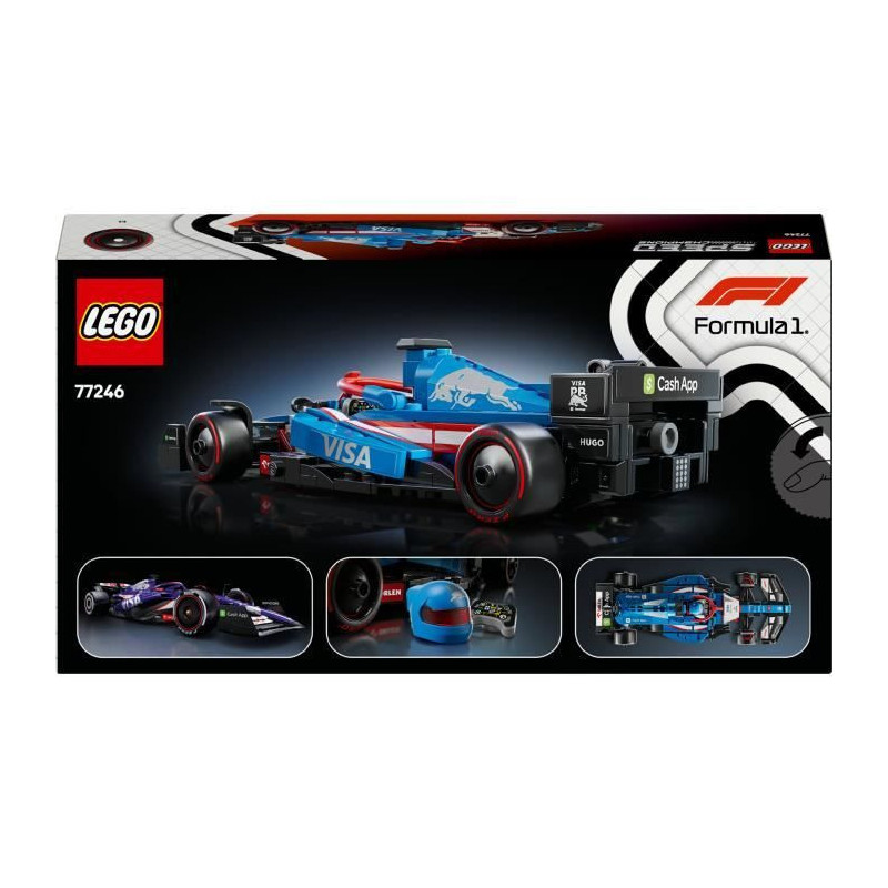 LEGO Speed Champions 77246 F1 Car Visa Cash App RB VCARB 01 - Gift Ide
