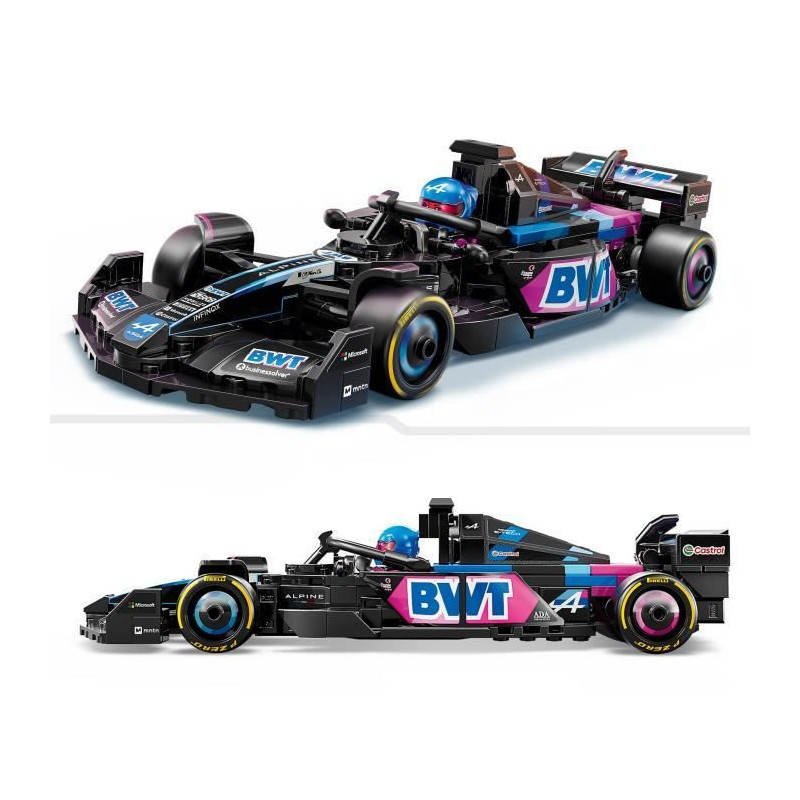 LEGO Speed Champions 77248 F1 Car BWT Alpine Team A524 10 Years Buildi